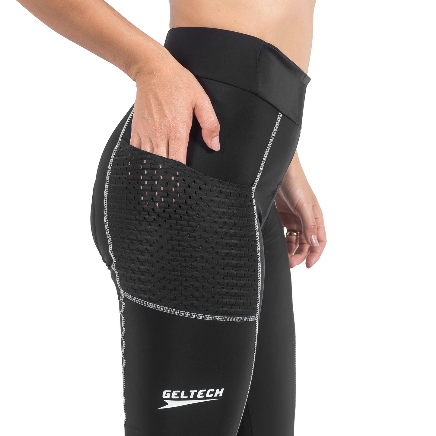 Calça Feminina para Ciclismo com Forro Importado – Strava Flex Sports CB Bike