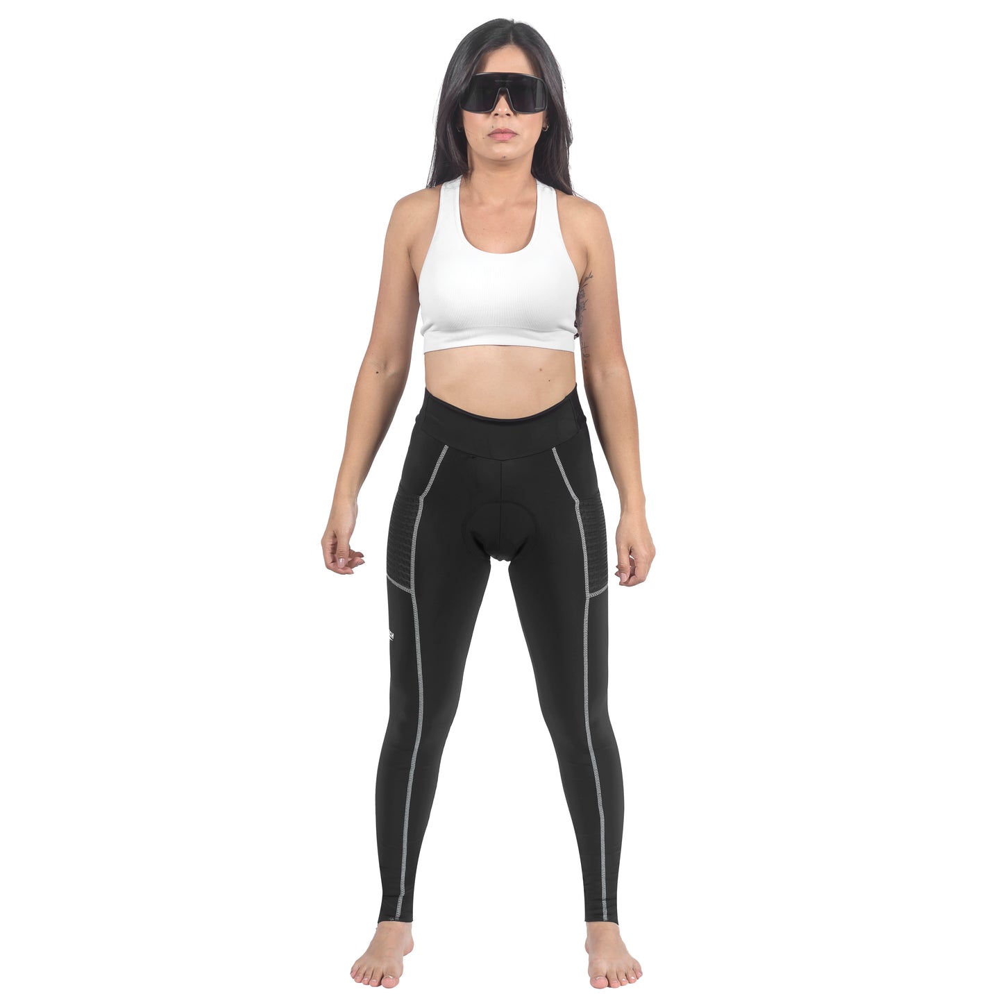 Calça Feminina para Ciclismo com Forro Importado – Strava Flex Sports CB Bike