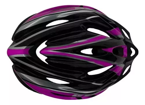 Capacete Ciclismo Com Led Element Outmold Rosa