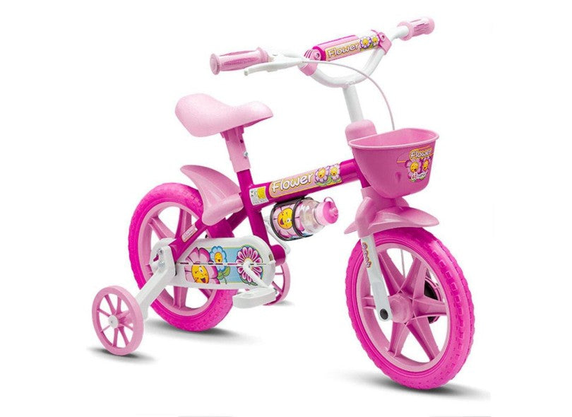 Bicicleta Infantil Flower Aro 12 - Nathor