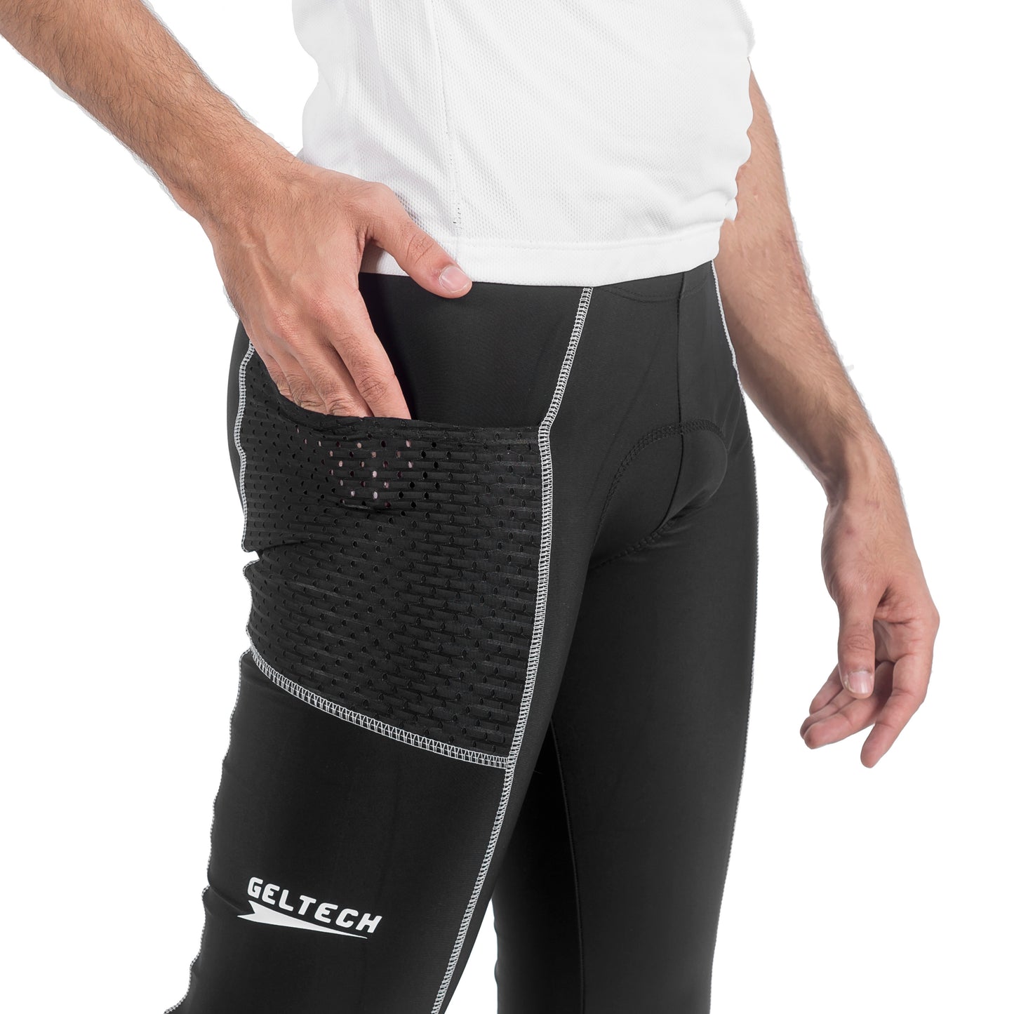 CALÇA CICLISMO FORRO 100% GEL GELTECH GELCO CB BIKE