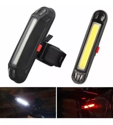 Sinalizador Traseiro Bike Luz Led Recarregável Bicicleta Cab