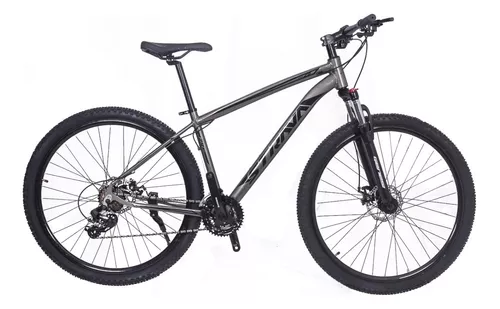 Bicicleta Mtb Aro 29 Strava Max 21v Freios A Disco Quadro 19