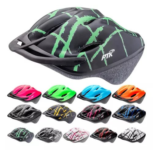 CAPACETE CICLISMO PODIUM FOSCO PTK ADULTO MTB C/ REGULAGEM