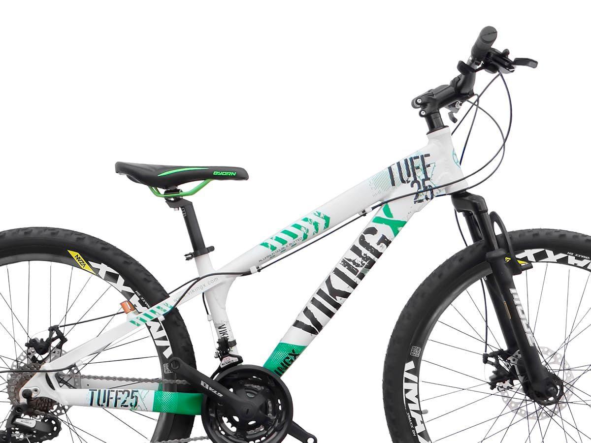 Bicicleta Aro 26 VikingX Tuff, Branco - 21 Marchas