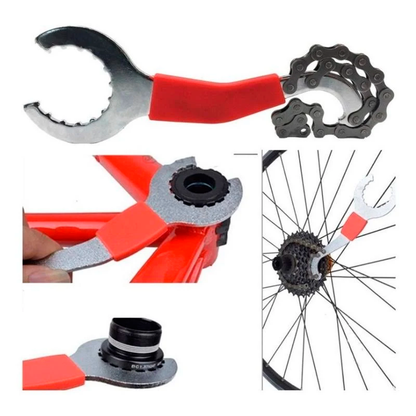 Extrator Chave Bike Hollowtech Il Cassete K7 Corrente Fixa