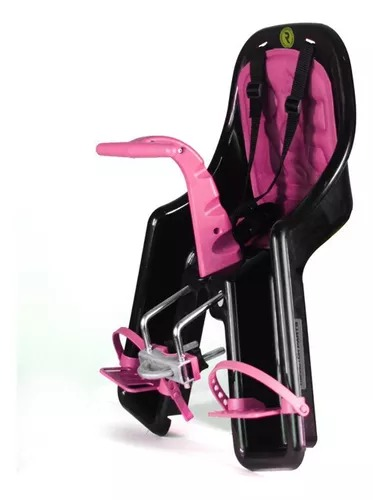 Cadeirinha Baby Tour Bike Criança Suporte Bicicleta Refactor Cor Rosa