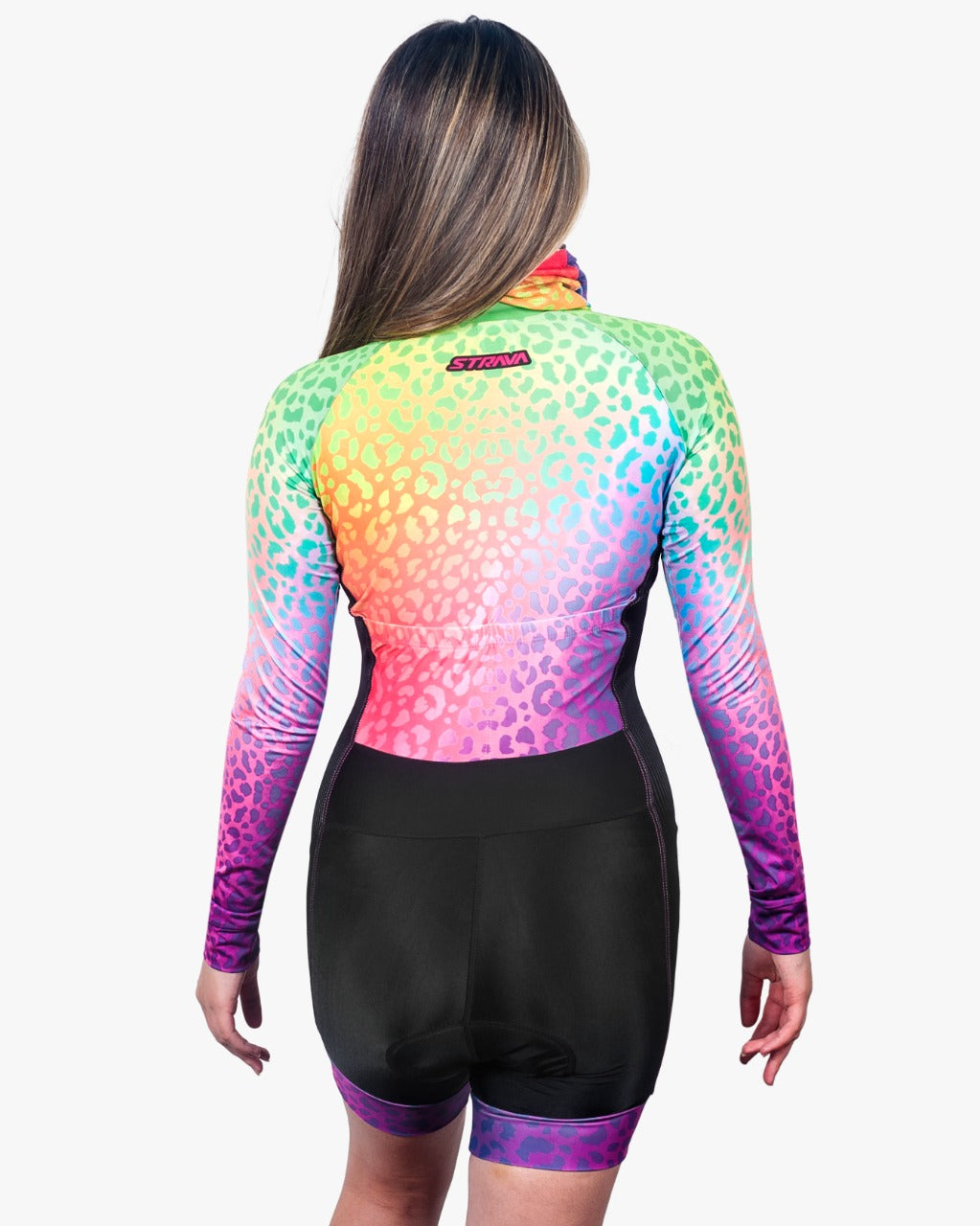 MACAQUINHO FEMININO CICLISMO STRAVA FORRO 100% GEL BIKE LILI´S