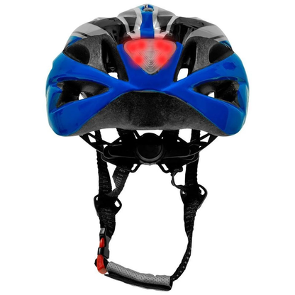 Capacete Ciclismo GTS Tech com Led Traseiro - Azul