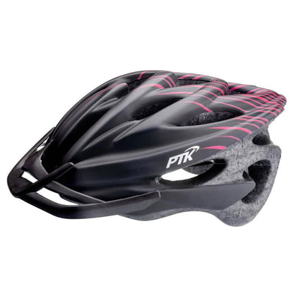 Capacete Ciclismo Runner Fosco PTK ADULTO MTB C/ Regulagem