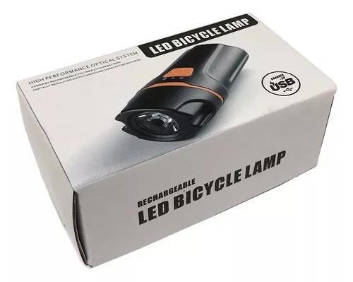 Farol Lanterna Usb Led Bike Mtb Bicicleta Speed 300 Lumens