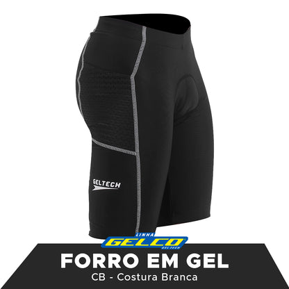 BERMUDA CICLISMO FORRO 100% GEL GELTECH GELCO CB BIKE