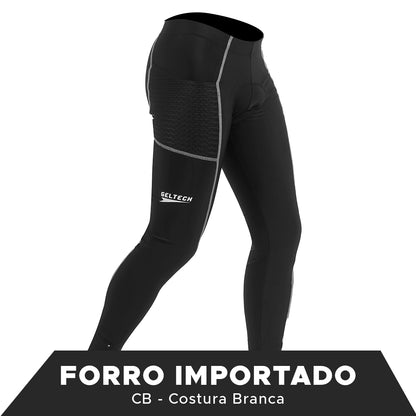 CALÇA CICLISMO FORRO IMPORTADO STRAVA FLEX SPORTS CB BIKE