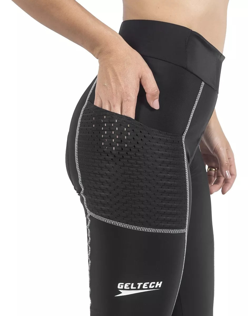Calça Feminina Gelco para Ciclismo, Forro 100% Gel – CB
