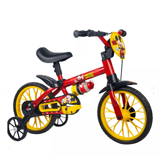 Bicicleta Infantil Aro 12 Mickey Mouse - Nathor