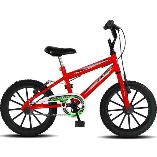 Bicicleta Aro 16 Infantil South Ferinha - Vermelha