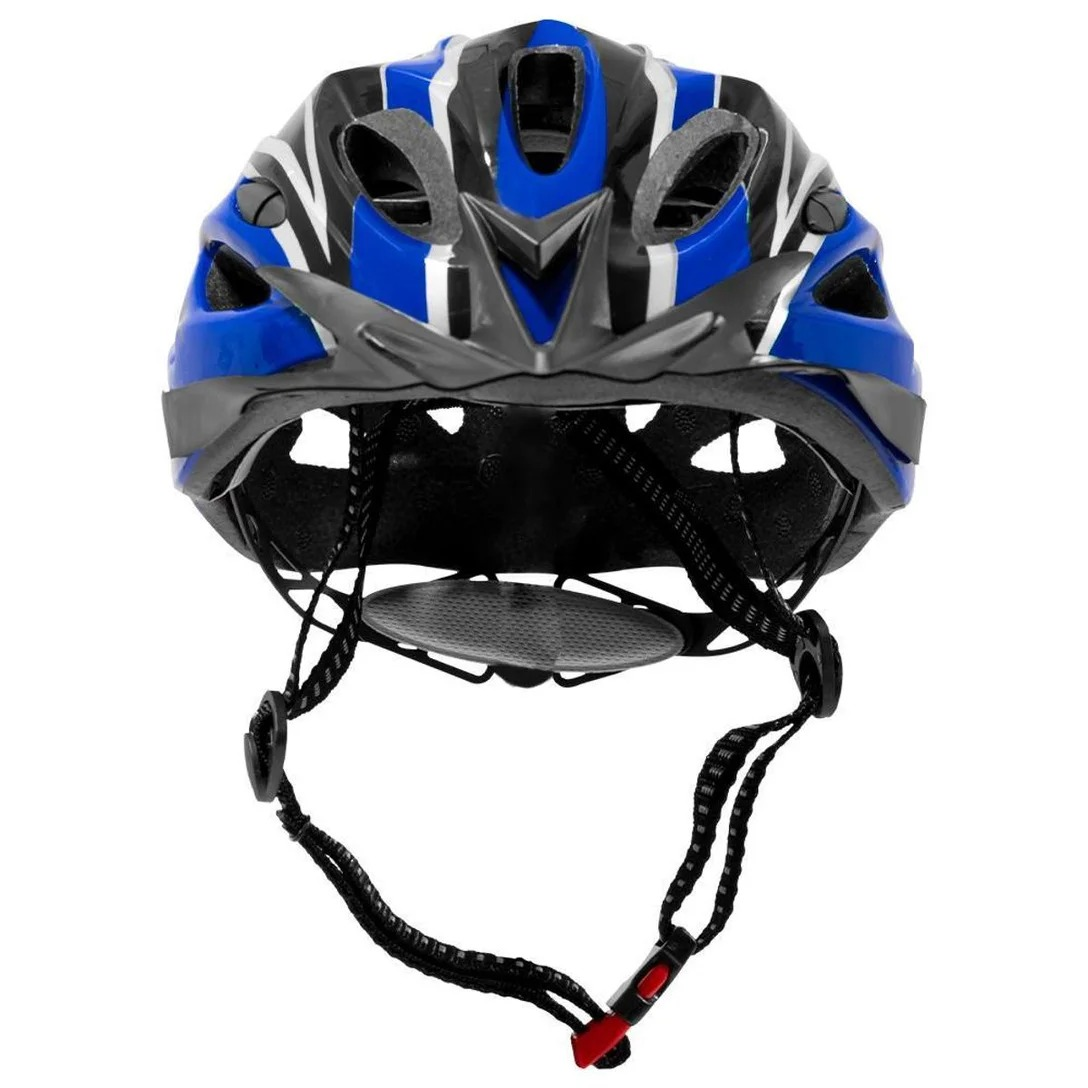 Capacete Ciclismo GTS Tech com Led Traseiro - Azul