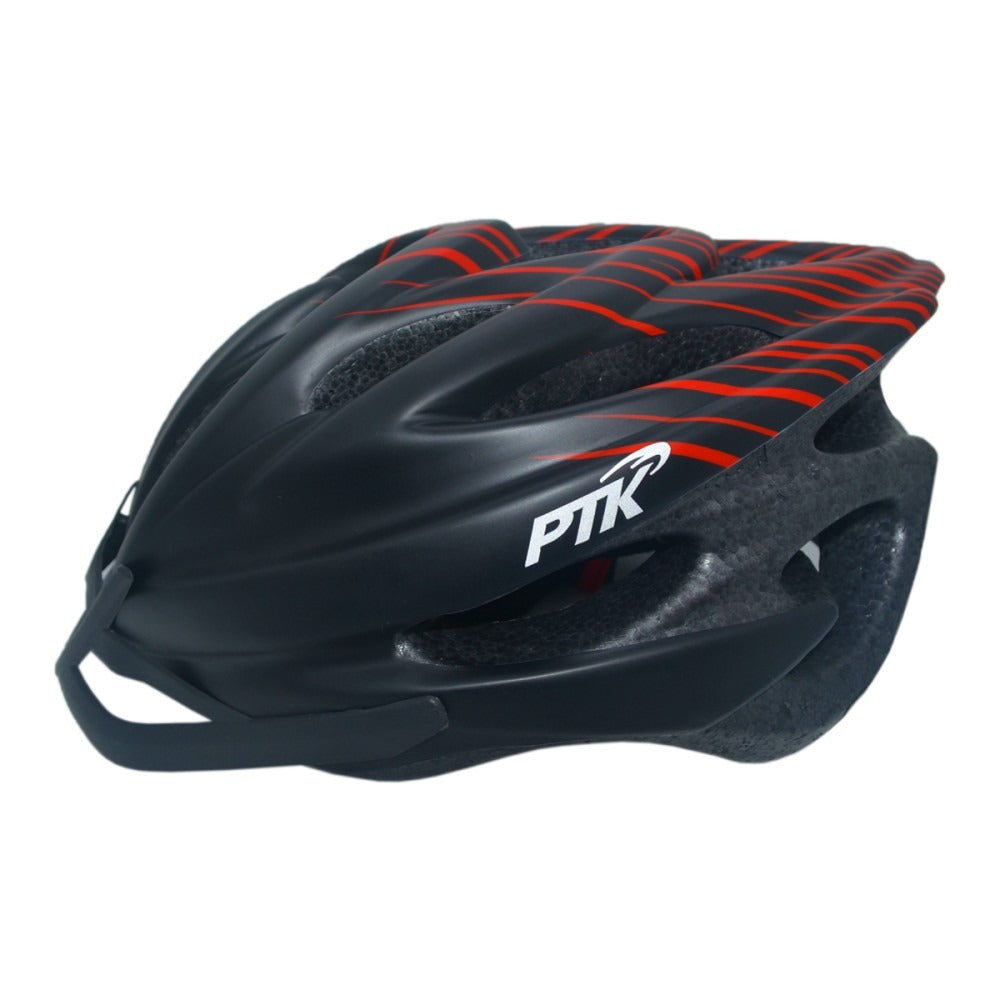 Capacete Ciclismo Runner Fosco PTK ADULTO MTB C/ Regulagem