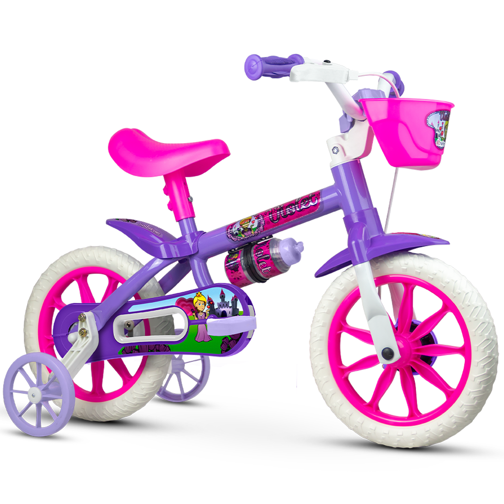 Bicicleta Infantil Nathor Violet Aro 12