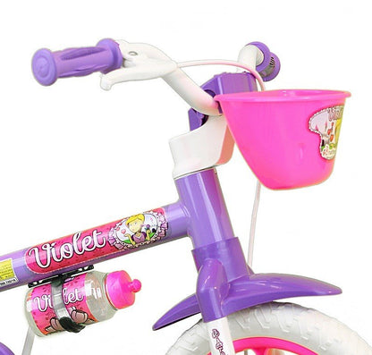 Bicicleta Infantil Nathor Violet Aro 12