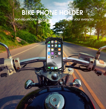 Suporte De Celular Para Bicicleta/moto Bike De Silicone