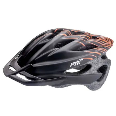 Capacete Ciclismo Runner Fosco PTK ADULTO MTB C/ Regulagem