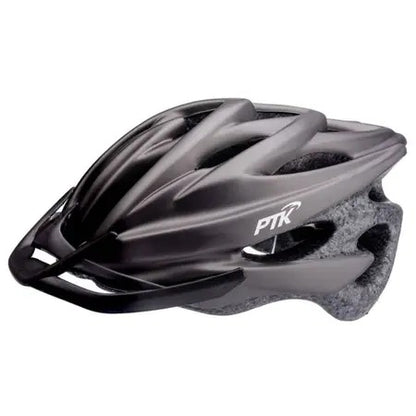 Capacete Ciclismo Runner Fosco PTK ADULTO MTB C/ Regulagem